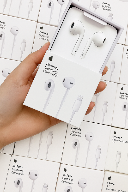 Apple Direct Original EarPods with Lightning Connector – Premium Handsfree for iPhone